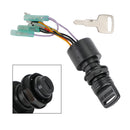 Boat Ignition Key Switch fit for Mercury Outboard Control Box Motor 87-17009A5-3
