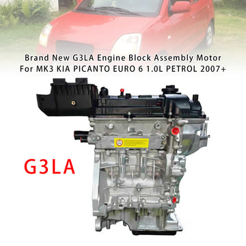 2007+ MK3 KIA PICANTO EURO 6 1.0L PETROL Brand New G3LA Engine Block Assembly Motor - 0
