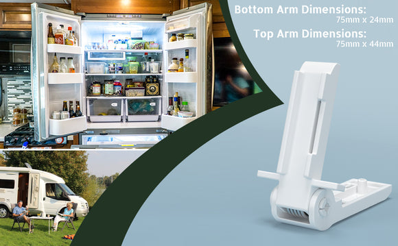 2412125011 Kühlschrank-Gefrierfachscharnier 44990000026 Passend für Dometic RV Caravan Wohnmobilteile Neujahrsverkauf