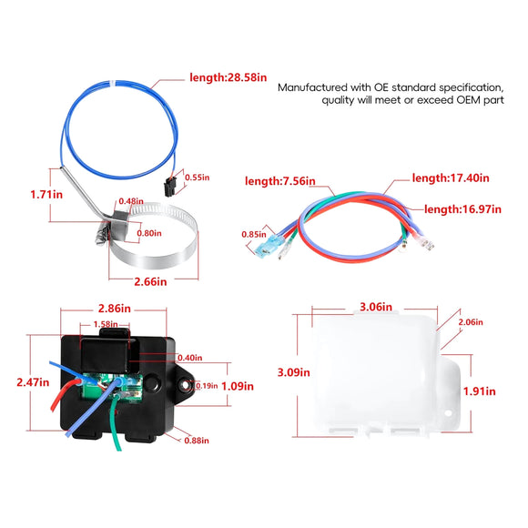 637360 Temp Monitor Control Kit For Norcold RV Fridge Cooling Unit