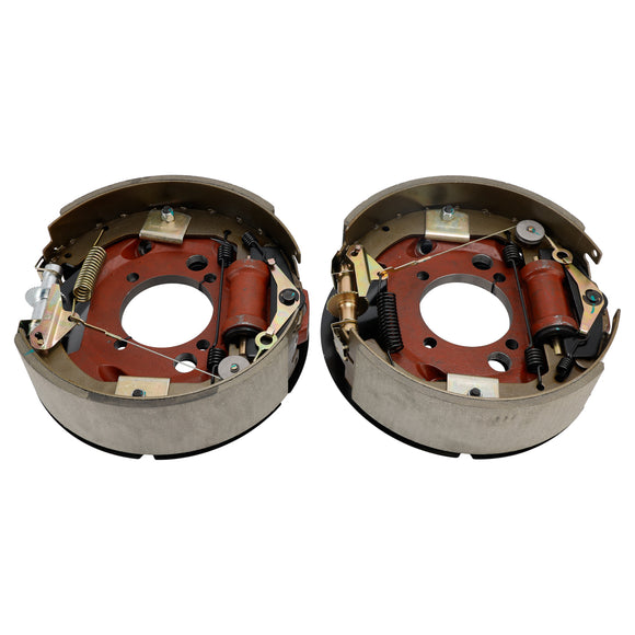2PCS 12-1/4" X 3-3/8" (12.25" X 3.375") Hydraulic Trailer Brake Assembly