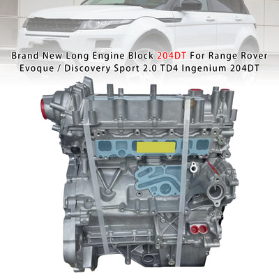Range Rover Evoque Discovery Sport 2.0 TD4 204DT New Long Engine Block 204DT Generic - 0