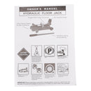 Low Profile Floor Jack 2.5 Ton (5500 lbs)  3.35"-14.17" Height Lifting Range-9