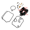 1989-2009 Yamaha 2-Takt Außenbordmotoren 40PS Vergaser Reparaturkit 6H4-W0093-02 6H4-W0093-03 Generisch-14
