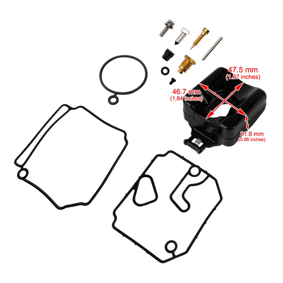 1989-2009 Yamaha 2-Takt Außenbordmotoren 40PS Vergaser Reparaturkit 6H4-W0093-02 6H4-W0093-03 Generisch