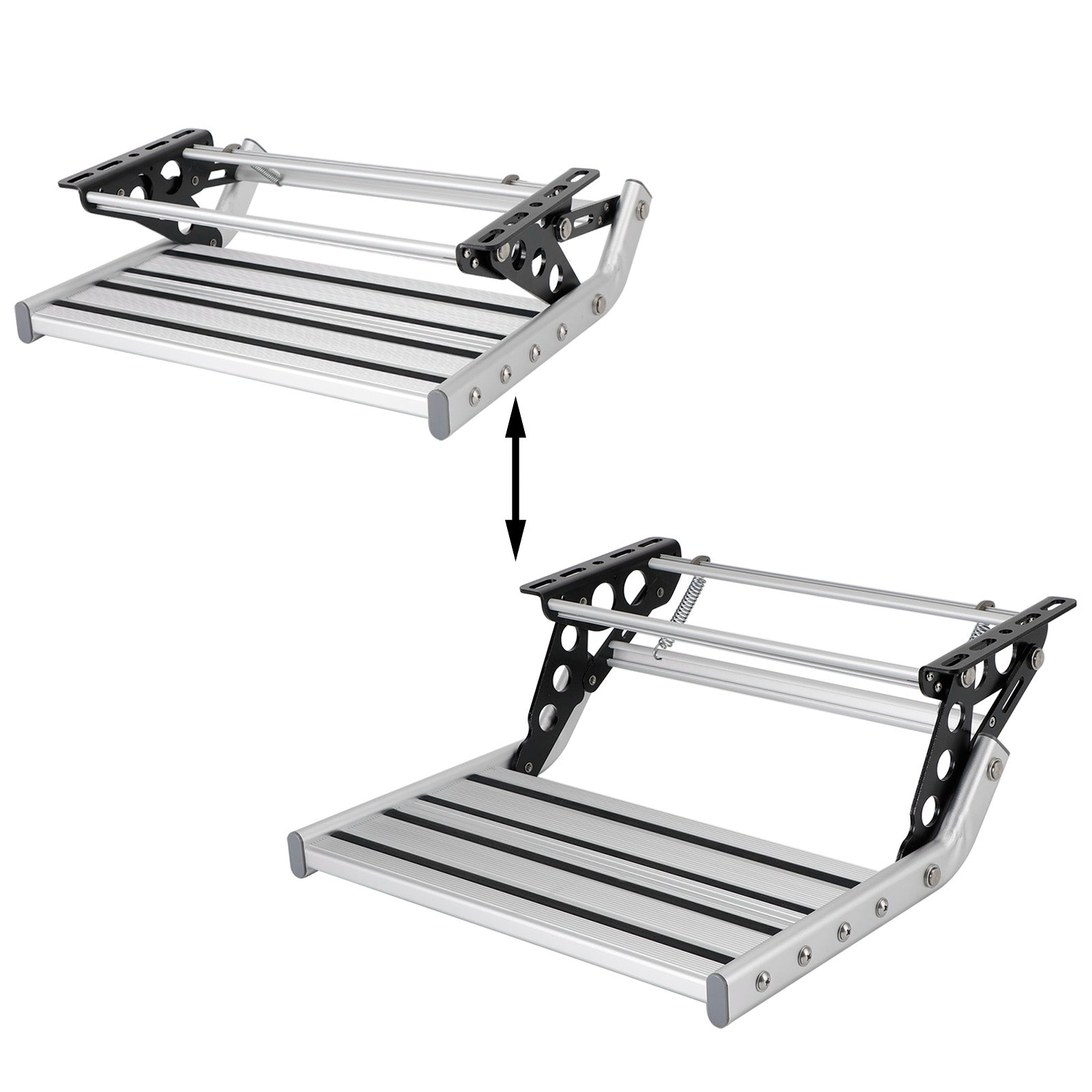 Durable Aluminum Drop-Down Step for Motorhome & Caravan Manual Pull-Ou ...