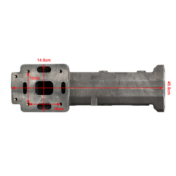 Wet Marine Exhaust Manifold 3923312 3923313 for Cummins 4B 4BT 4BTA 3.9L - 0
