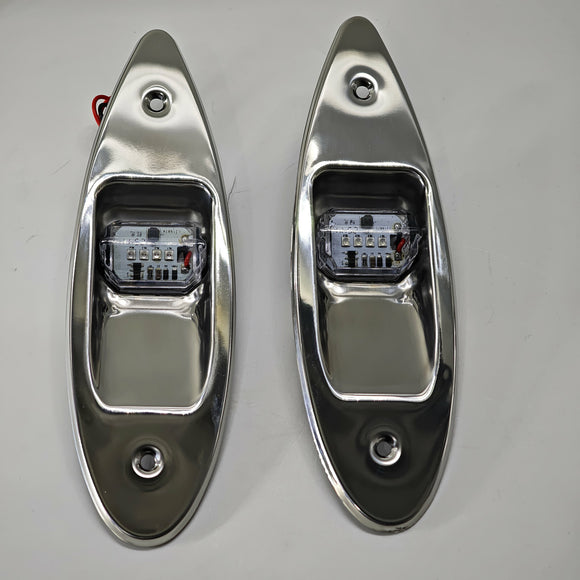 12-24V IP67 Navigationssignalleuchte Boot Yacht Segelsignal Warnlicht