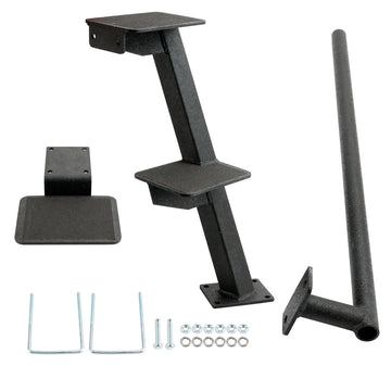 3 Step Combo Step bass Boat Trailer Steps - 0
