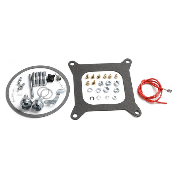 Carburateur Brawler à double pompe, 4 barils, 650 pi3/min, starter électrique BR-67255