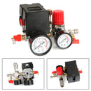 Air Compressor Pressure Control Switch Manifold Regulator Fitting-2