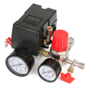 Air Compressor Pressure Control Switch Manifold Regulator Fitting-1