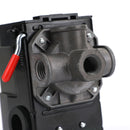 Pressure Switch Control Valve Air Compressor 90-120Psi 4 Port Heavy Duty 26 Amp-8