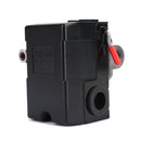 Pressure Switch Control Valve Air Compressor 90-120Psi 4 Port Heavy Duty 26 Amp-10