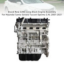 G4KE Long Block Engine Assembly For Hyundai Santa Sonata Tucson 2.4L 2007-2021-2