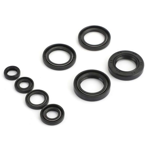 Engine Oil Seal Kit Fit for Yamaha DT125 DT175 MX125 MX175 IT175 YZ125 1974-1983