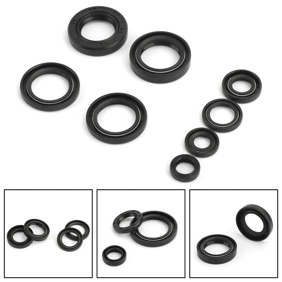 Engine Oil Seal Kit Fit for Yamaha DT125 DT175 MX125 MX175 IT175 YZ125 1974-1983