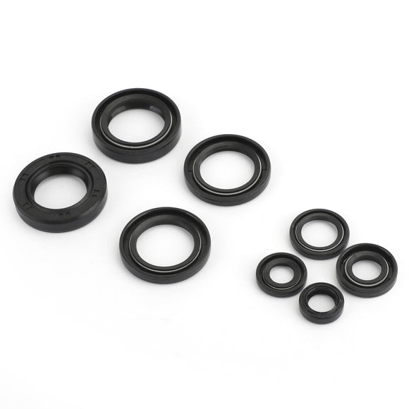Engine Oil Seal Kit Fit for Yamaha DT125 DT175 MX125 MX175 IT175 YZ125 1974-1983