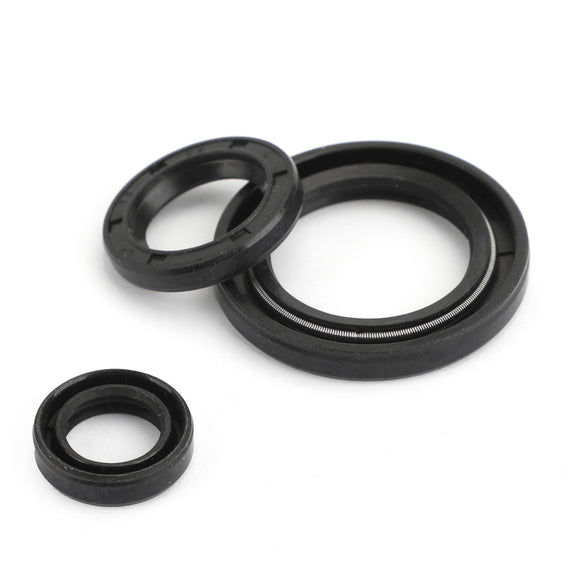 Engine Oil Seal Kit Fit for Yamaha DT125 DT175 MX125 MX175 IT175 YZ125 1974-1983