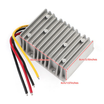 WaterProof 8V/40V to 13.8V 20A 276W Step Up DC/DC Power Converter Regulator - 0