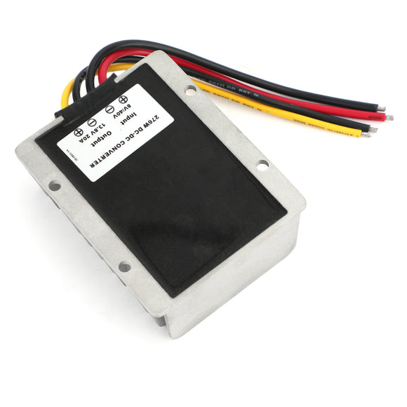 WaterProof 8V/40V to 13.8V 20A 276W Step Up DC/DC Power Converter Regulator