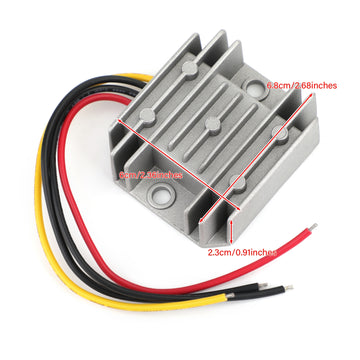 WaterProof 12V/24V to 5V 3A 15W Step Down DC/DC Power Converter Regulator - 0