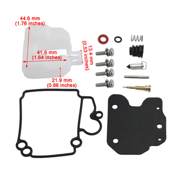 Yamaha 40HP F40 F40B Carburetor Carb Rebuild Kit 67C-W0093-00 67C-W0093-01 Generic - 0