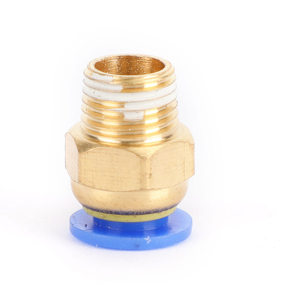 10x Pneumatic 6mm Tube X 1/8Inch NPT Male Connector Push In To Air Connect Fitting