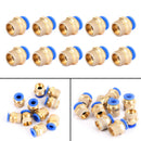10 Pieces Pneumatic 6mm Tube X 1/4Inch Npt Male Connector Push To Connect Fitting-1