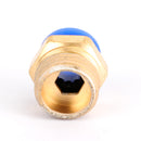 10 Pieces Pneumatic 6mm Tube X 1/4Inch Npt Male Connector Push To Connect Fitting-7