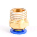 10 Pieces Pneumatic 6mm Tube X 1/4Inch Npt Male Connector Push To Connect Fitting-9