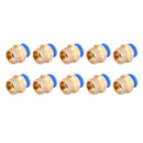 10 Pieces Pneumatic 6mm Tube X 1/4Inch Npt Male Connector Push To Connect Fitting-11