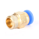 5Pcs Male Straight Push In To Connect Air Fitting Tube OD 4mm x NPT 1/8Inch-4