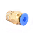 5Pcs Male Straight Push In To Connect Air Fitting Tube OD 4mm x NPT 1/8Inch-5