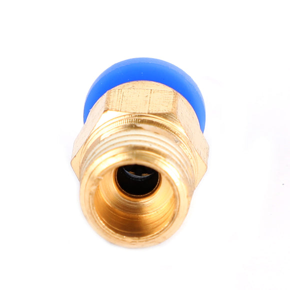 5Pcs Male Straight Push In To Connect Air Fitting Tube OD 4mm x NPT 1/8Inch