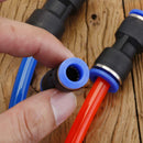 20Pcs Air Pneumatic 1/4Inch to 1/4Inch Straight Push in Connectors Quick-16