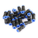 20Pcs Air Pneumatic 1/4Inch to 1/4Inch Straight Push in Connectors Quick-13
