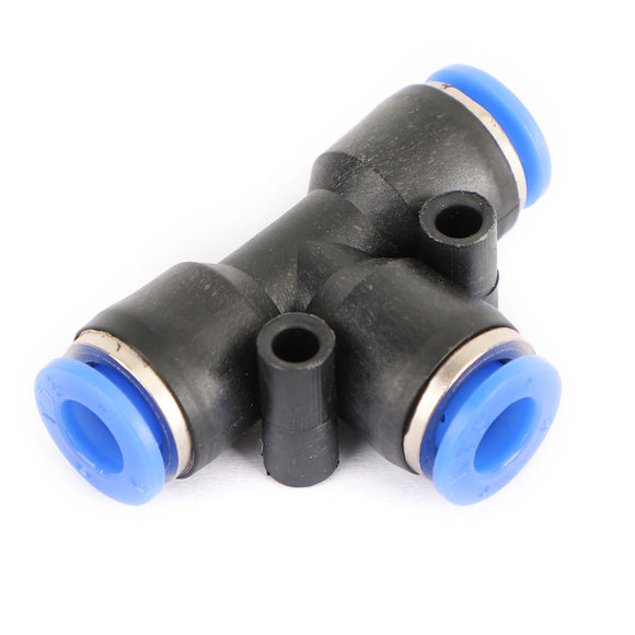10PCS Pneumatic Air Quick Push to Connect Fitting 6 mm OD InchTInch Tee Tube 6mm