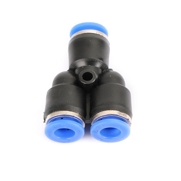4PCS Pneumatic Air Quick Push to Connect Fitting 6mm OD InchYInch Split Tube