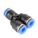 4PCS Pneumatic Air Quick Push to Connect Fitting 6mm OD InchYInch Split Tube-5