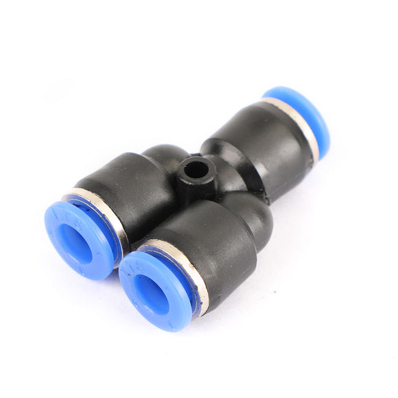 4PCS Pneumatic Air Quick Push to Connect Fitting 6mm OD InchYInch Split Tube