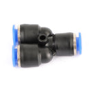 4PCS Pneumatic Air Quick Push to Connect Fitting 6mm OD InchYInch Split Tube-7