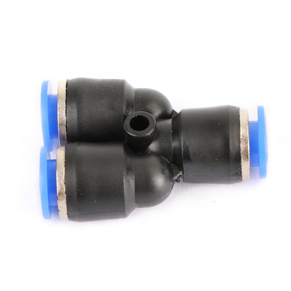 4PCS Pneumatic Air Quick Push to Connect Fitting 6mm OD InchYInch Split Tube