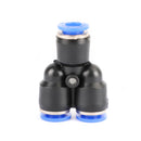4PCS Pneumatic Air Quick Push to Connect Fitting 6mm OD InchYInch Split Tube-9