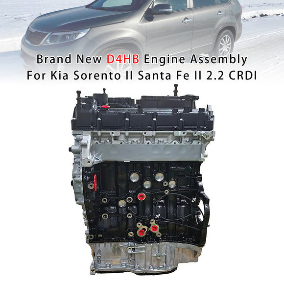 Brand New D4HB Engine Assembly For Kia Sorento II Santa Fe II 2.2 CRDI