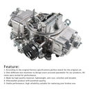 Carburateur Brawler à double pompe, 4 barils, 650 pi3/min, starter électrique BR-67255-11