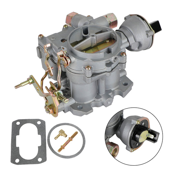 Carburetor Carb fit for Marine Mercruiser 2 Barrel 3.0L 2 CYL with a Long Linkage