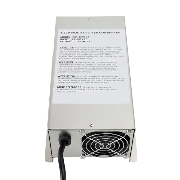 65 Amp WF-9865 Power Converter Charger RV Trailer Camper WF-9865-AD-CB WF-9800