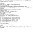 Passend für Yamaha WaveRunner VXS 2011-2014 rechter Außenspiegel F2N-U596C-00 Generisch-9