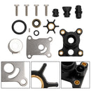 Wasserpumpen-Impeller-Kit für Johnson Evinrude 8-15 PS Außenborder mit Gehäuse 18-3327-2